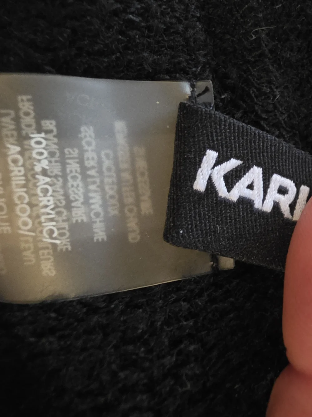 Karl Lagerfeld Cowl Scarf
